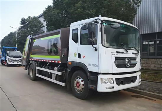 國(guó)六東風(fēng)D9，10-12方壓縮式垃圾車(chē)
